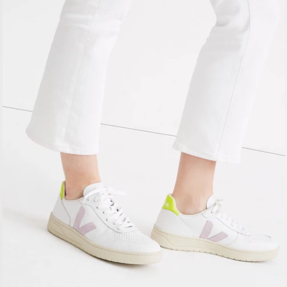 Veja x Madewell V-10 pastel sneaker size 7 or 38